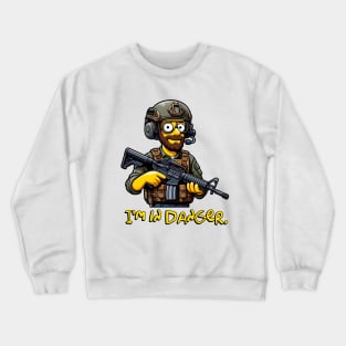 Tactical Yellow People Crewneck Sweatshirt